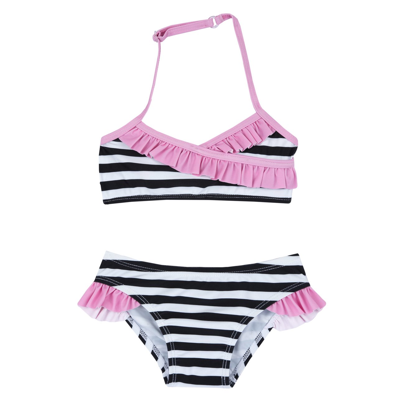 Pruhované bikiny