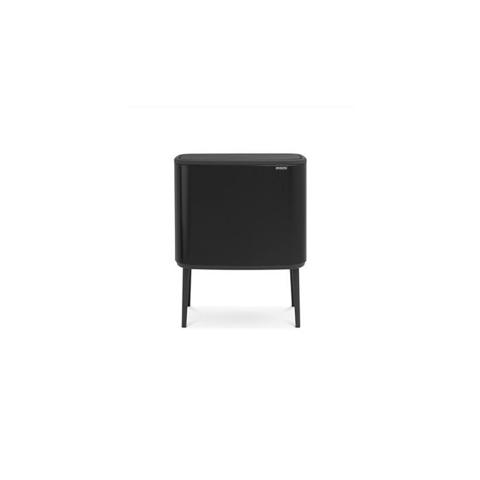 Poubelle Bo Touch bin Tri 11 + 23 Litres Noir, Brabantia
