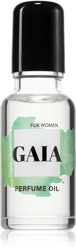 Óleo perfumado com feromônios naturais Gaia Secret Play.