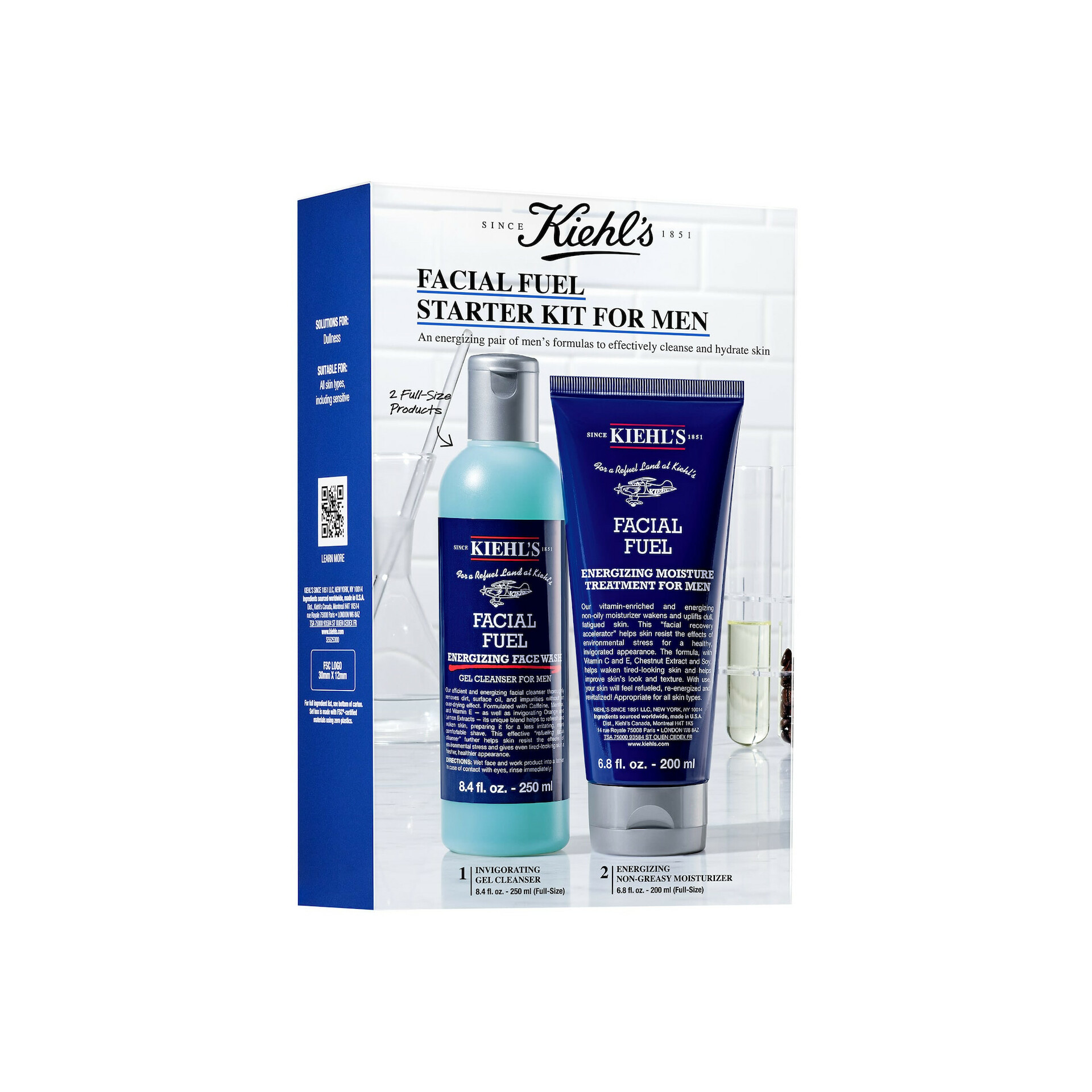 Kit de pornire Facial Fuel - Kiehl's