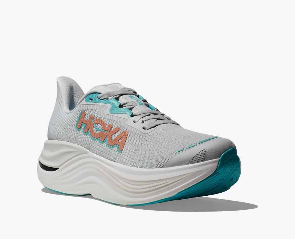 HOKA Skyward X Cosmic Grey / Rose Gold