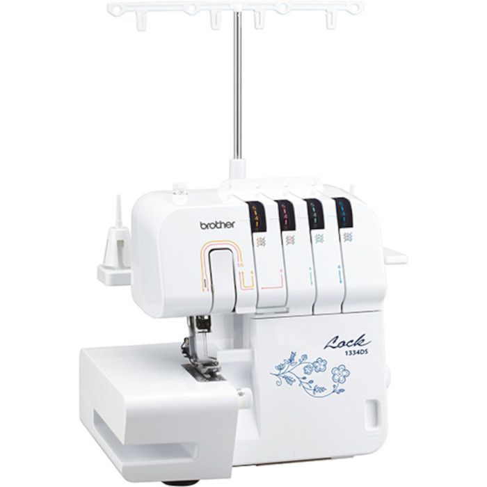 Máquina overlock - Brother - 1334DS - 3 y 4 hilos - Dobladillo enrollado - Diferencial incorporado
