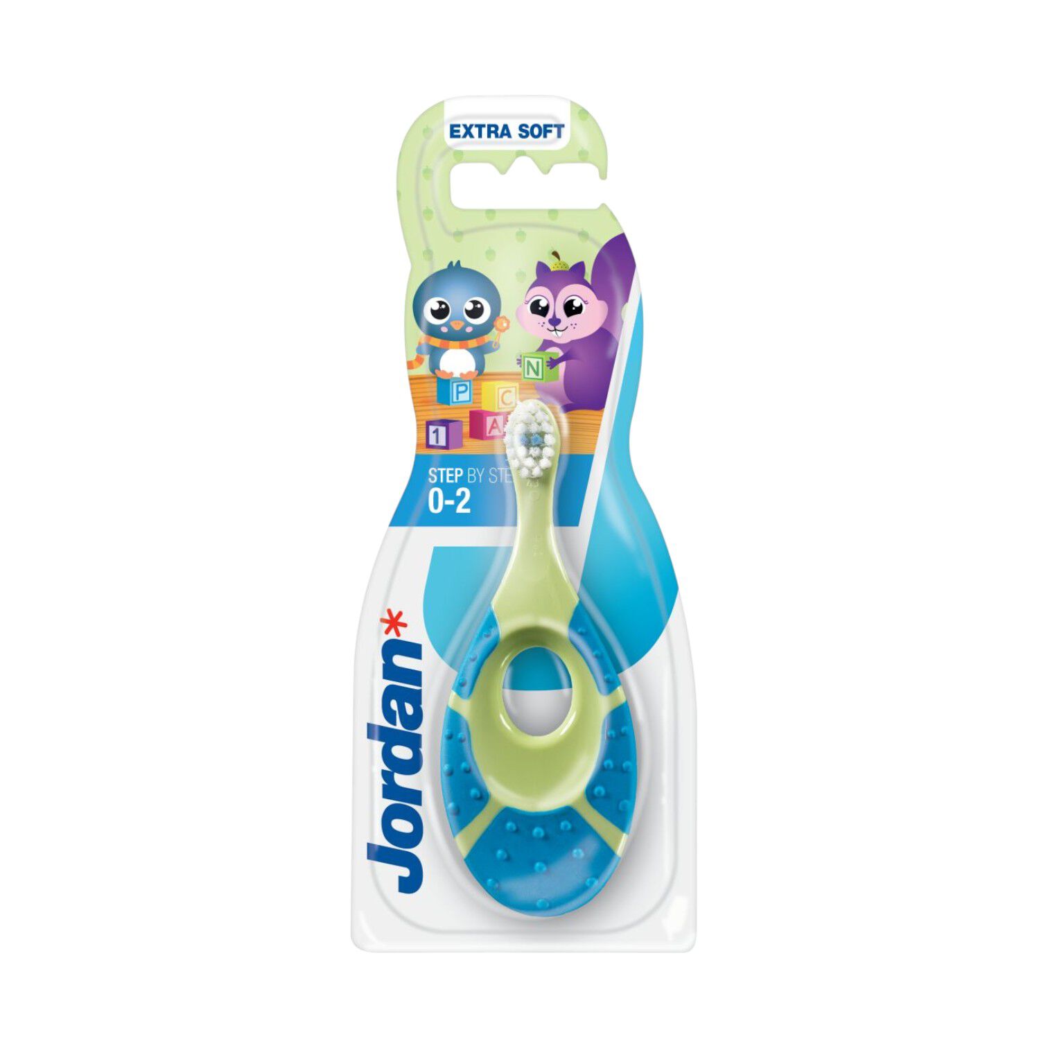 Brosse à dents Jordan 0-2 ans 1 pièce Étape