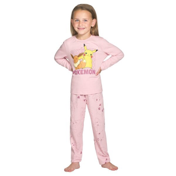 Pyžamo Pokémon<br>ružové, veľkosť 122-128