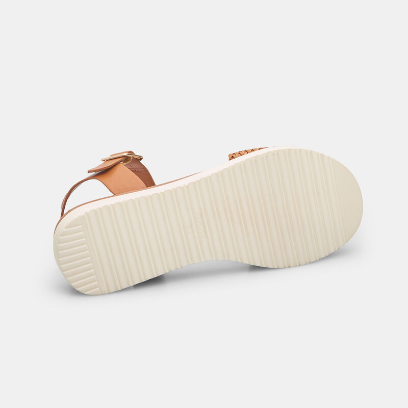 Sandały damskie z platformą 3 cm