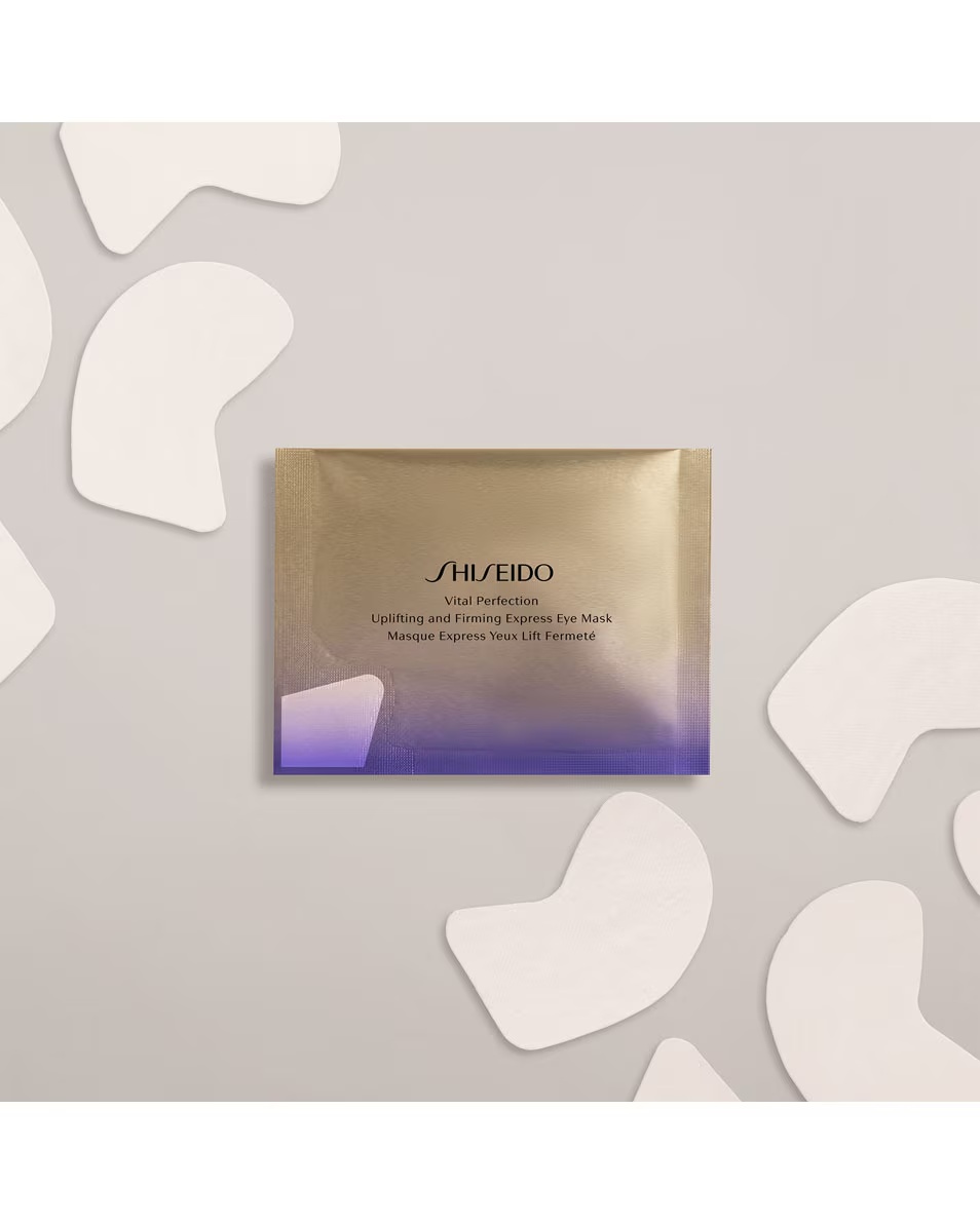 SHISEIDO VITAL PERFECTION Mască de ochi express, fermă și revigorantă