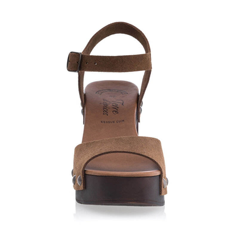 Women's Brown Mules/Clogs