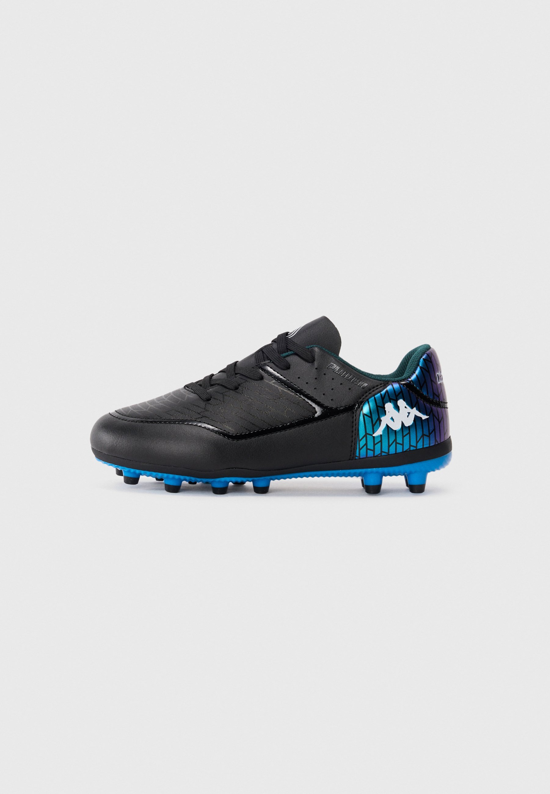 Kappa KOMBAT PLAYER UNISEX - Voetbalschoenen voor stevige ondergrond - zwart/blauw briljant