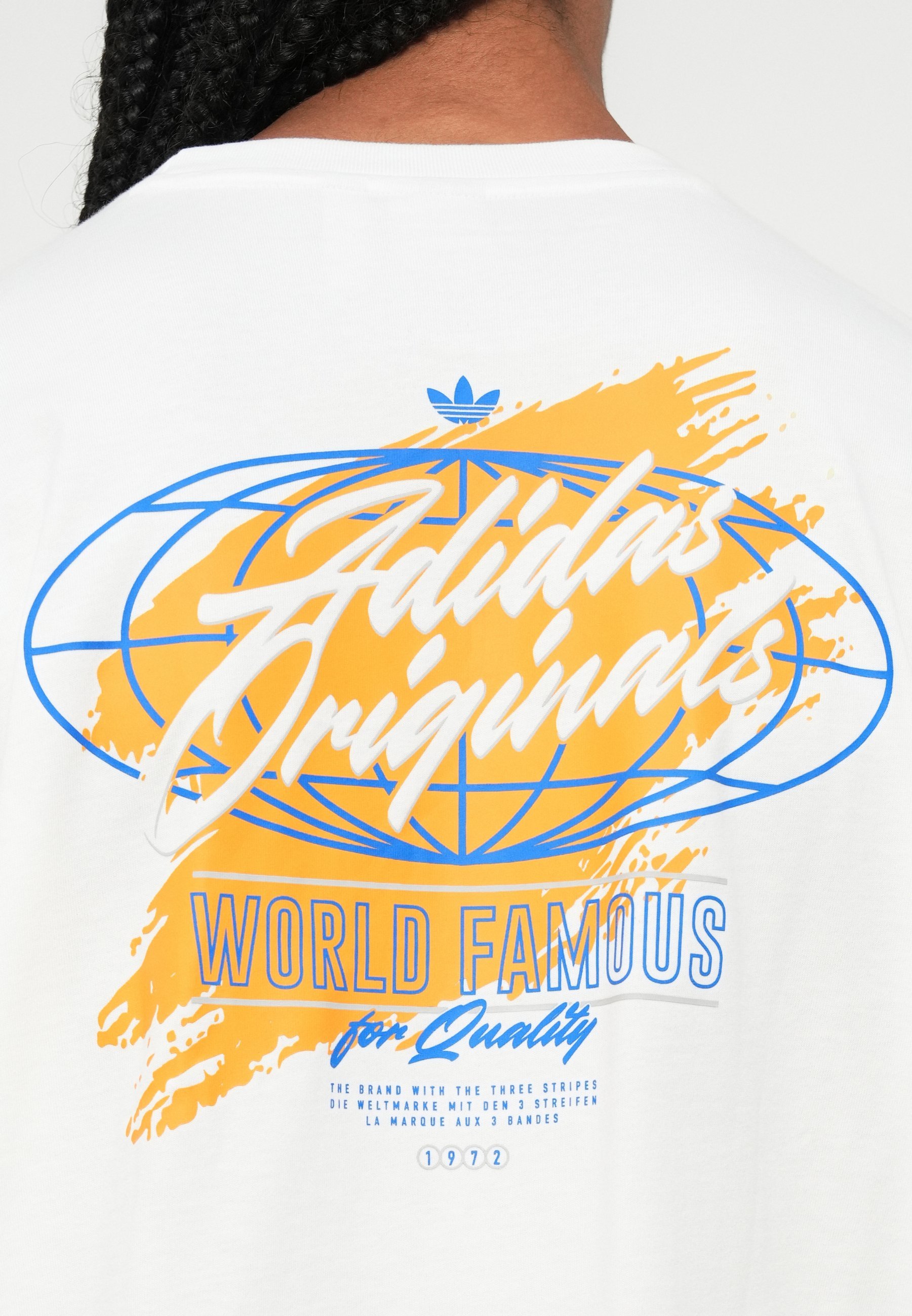 adidas Originals GRAPHIC UNISEX - Langarmshirt - weiß