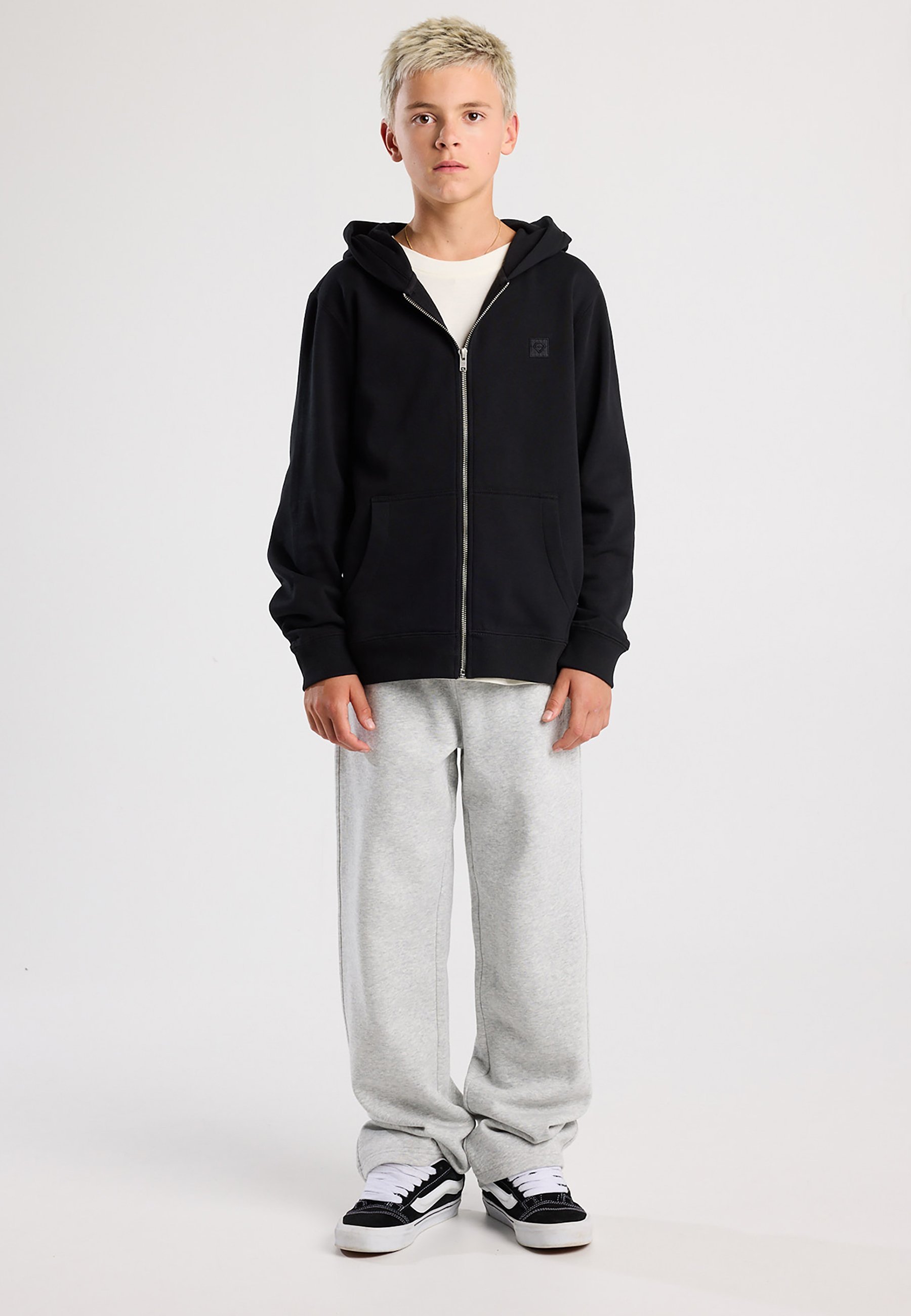 America Today JACKE SETH JR - Trui met rits - zwart