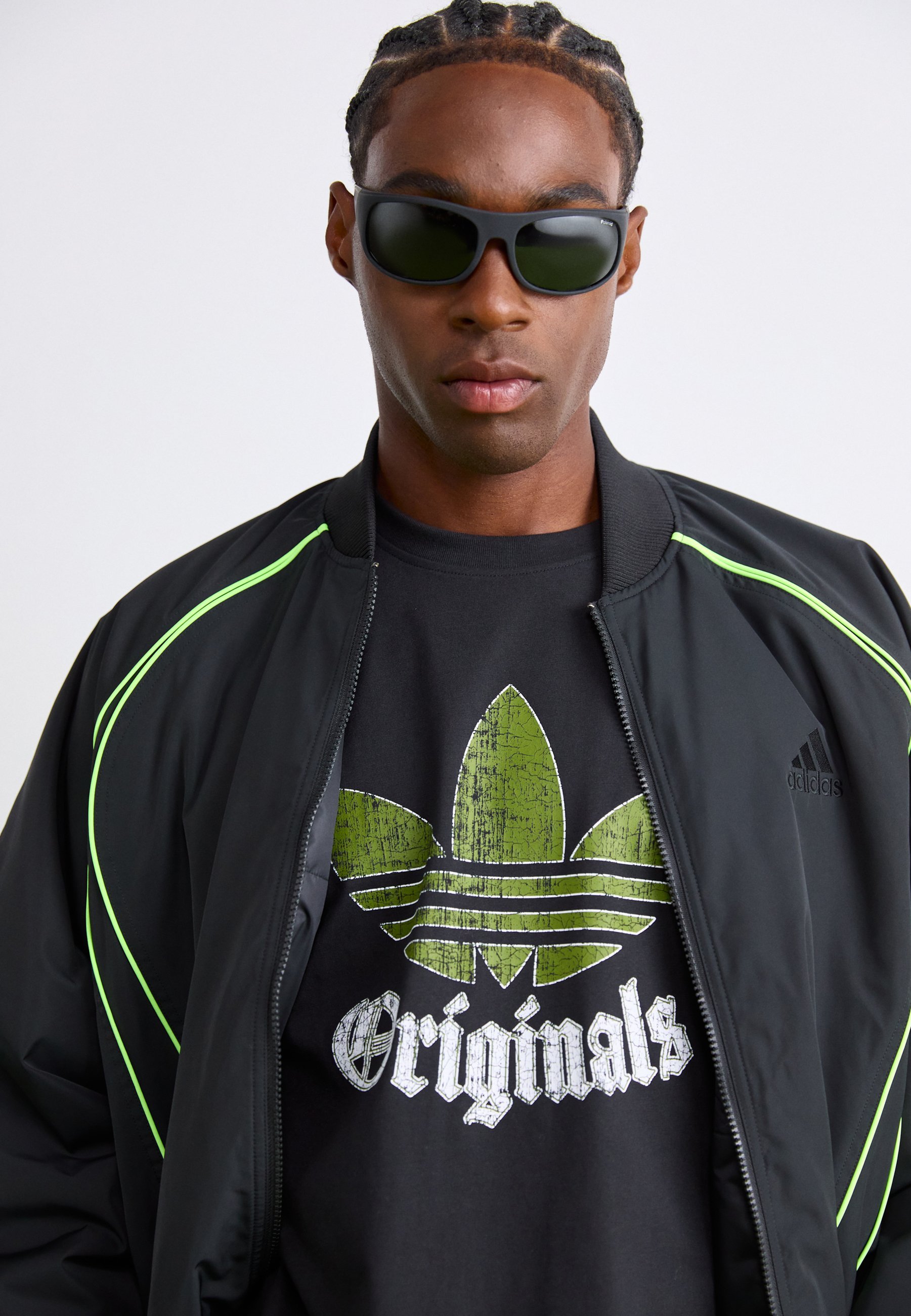 T-shirt adidas Originals - Stampa - nera