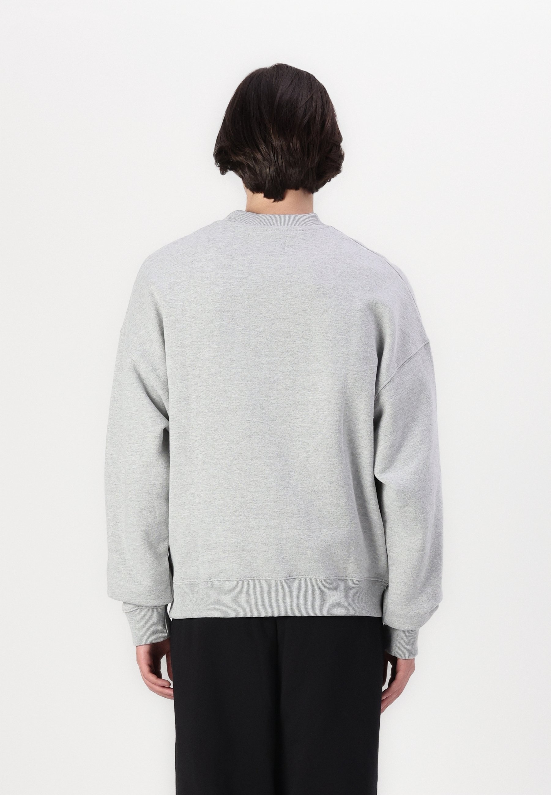 LOW LIGHTS STUDIOS® Sweatshirt – meliertes Grau