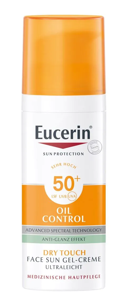 Eucerin Oil Control SPF 50+ Dry Touch Żel-Krem Ochronny Ultralekki