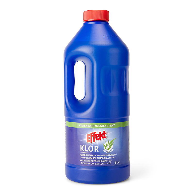 Effektiv klor 2 liter, med eukalyptusduft
