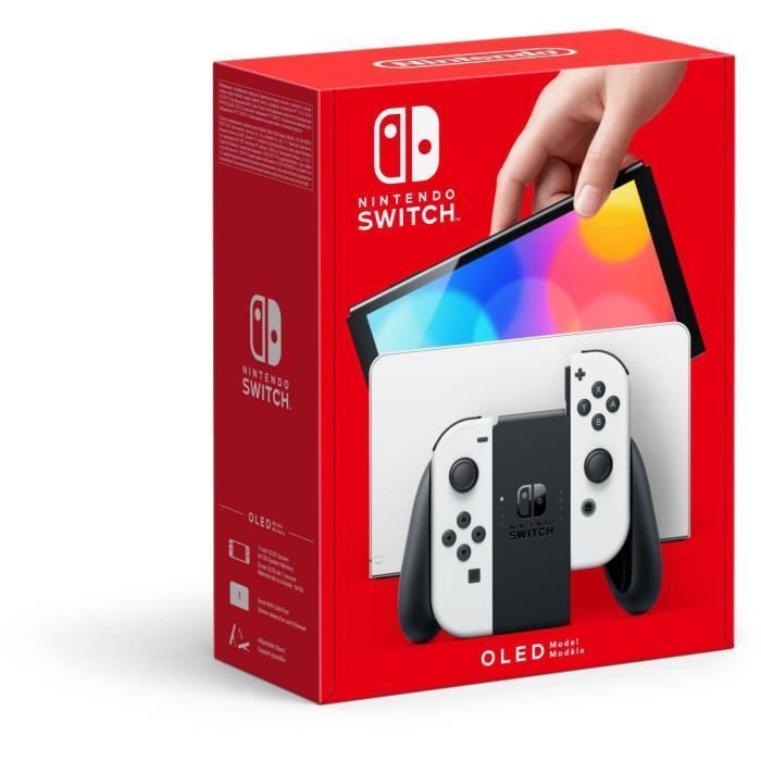 Nintendo Switch OLED 64GB Bianco - Ricondizionato - Buone condizioni