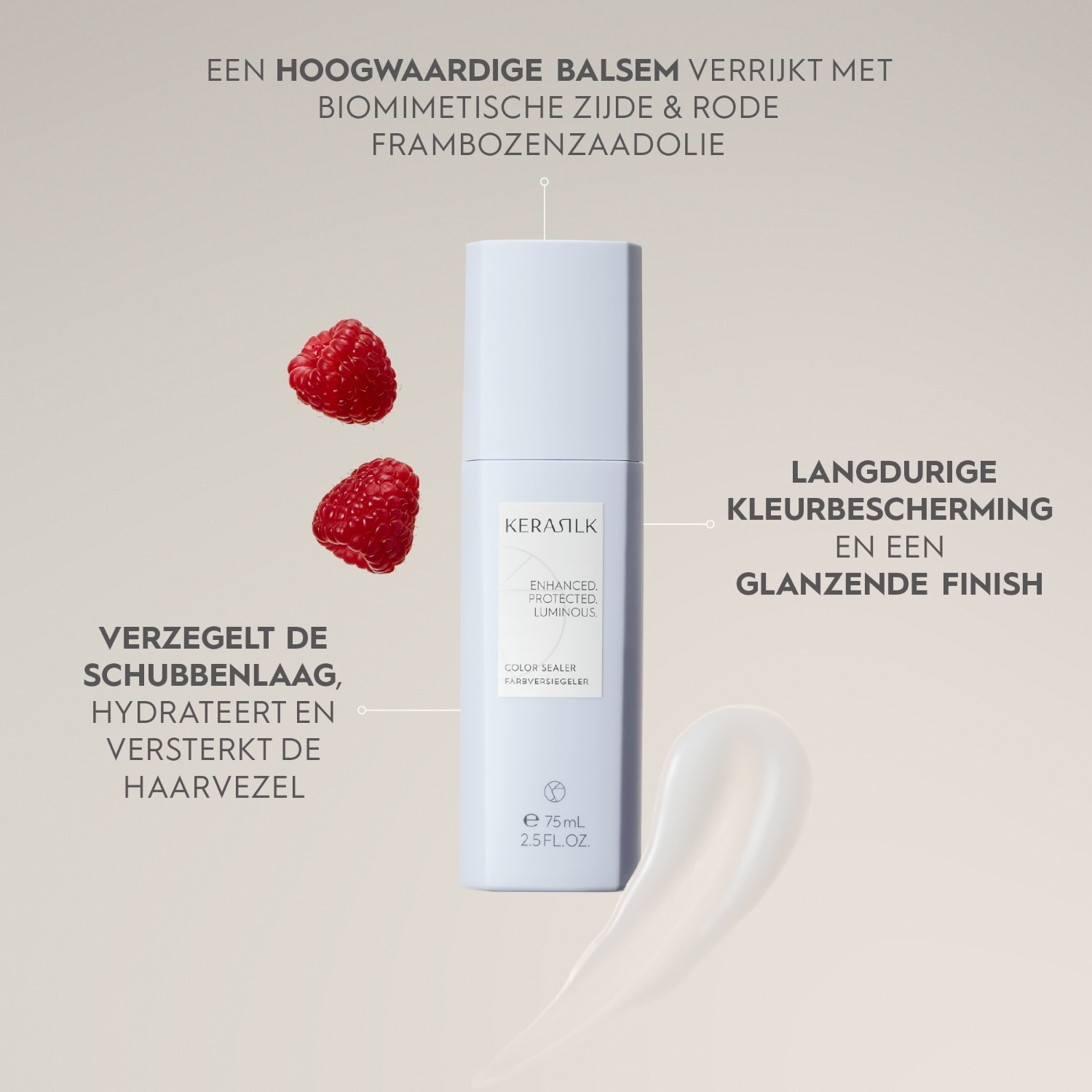 KERASILK Baume Capillaire Color Sealer – 75 ml