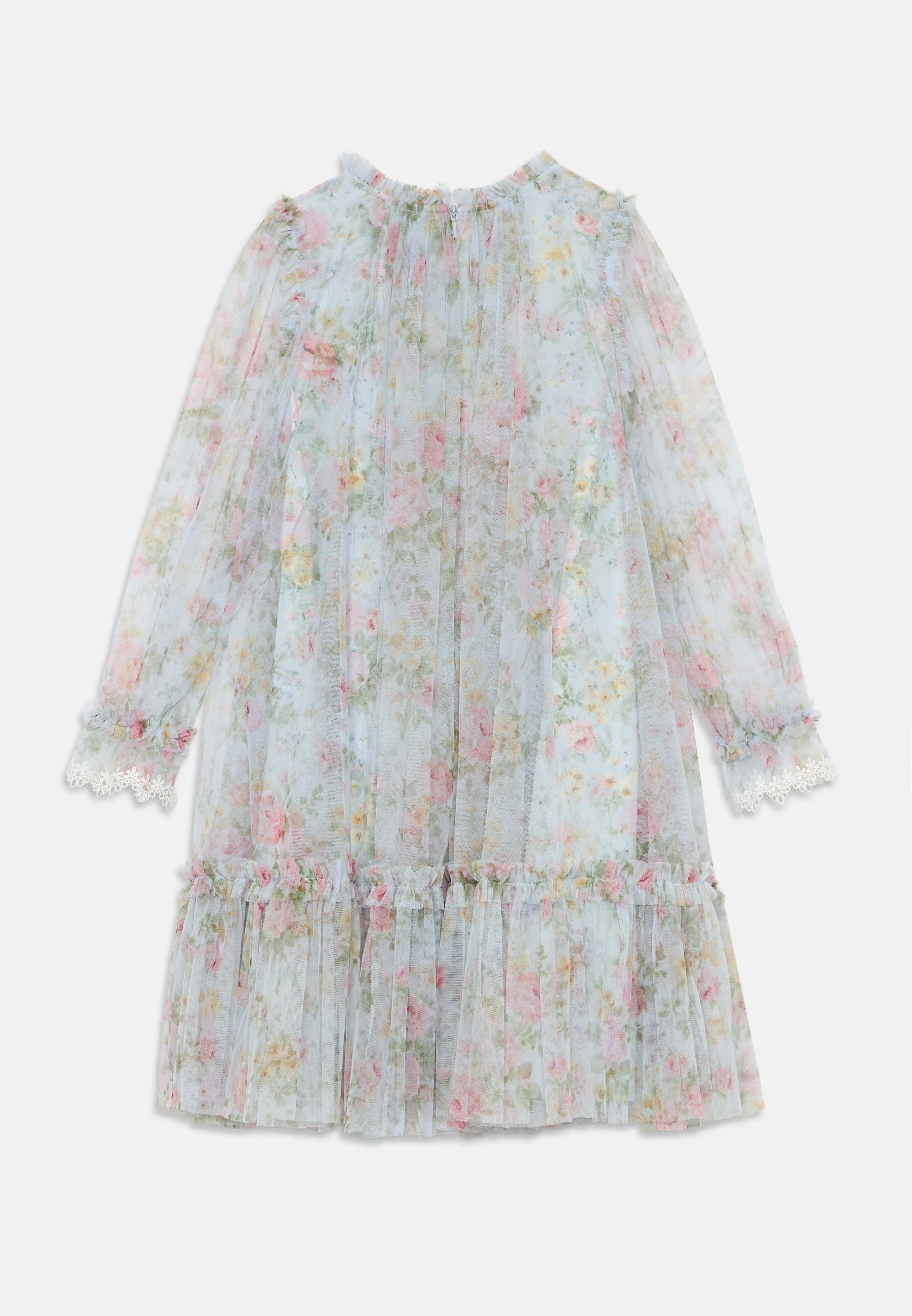 Needle & Thread POMPADOUR GARDEN LONG SLEEVE KIDS DRESS - Koktejlové / společenské šaty - blue
