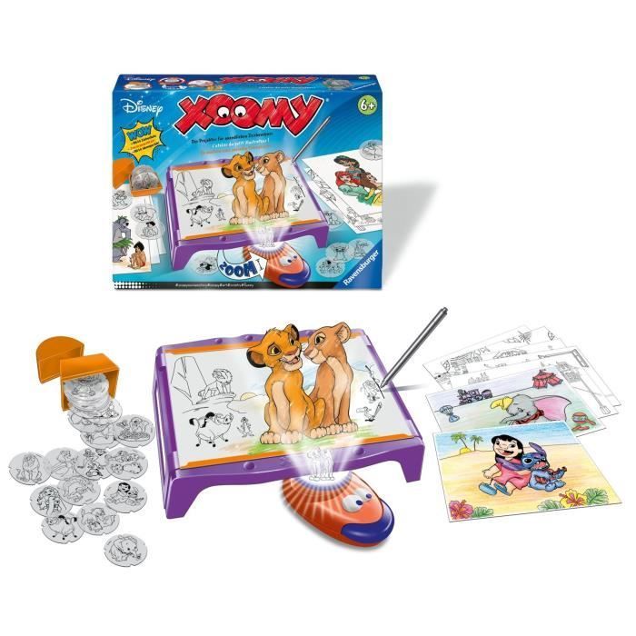Xoomy Maxi Disney, Mesa de dibujo, Dibujo, Unisex, Actividad creativa, Para mayores de 6 años, 23946, Ravensburger
