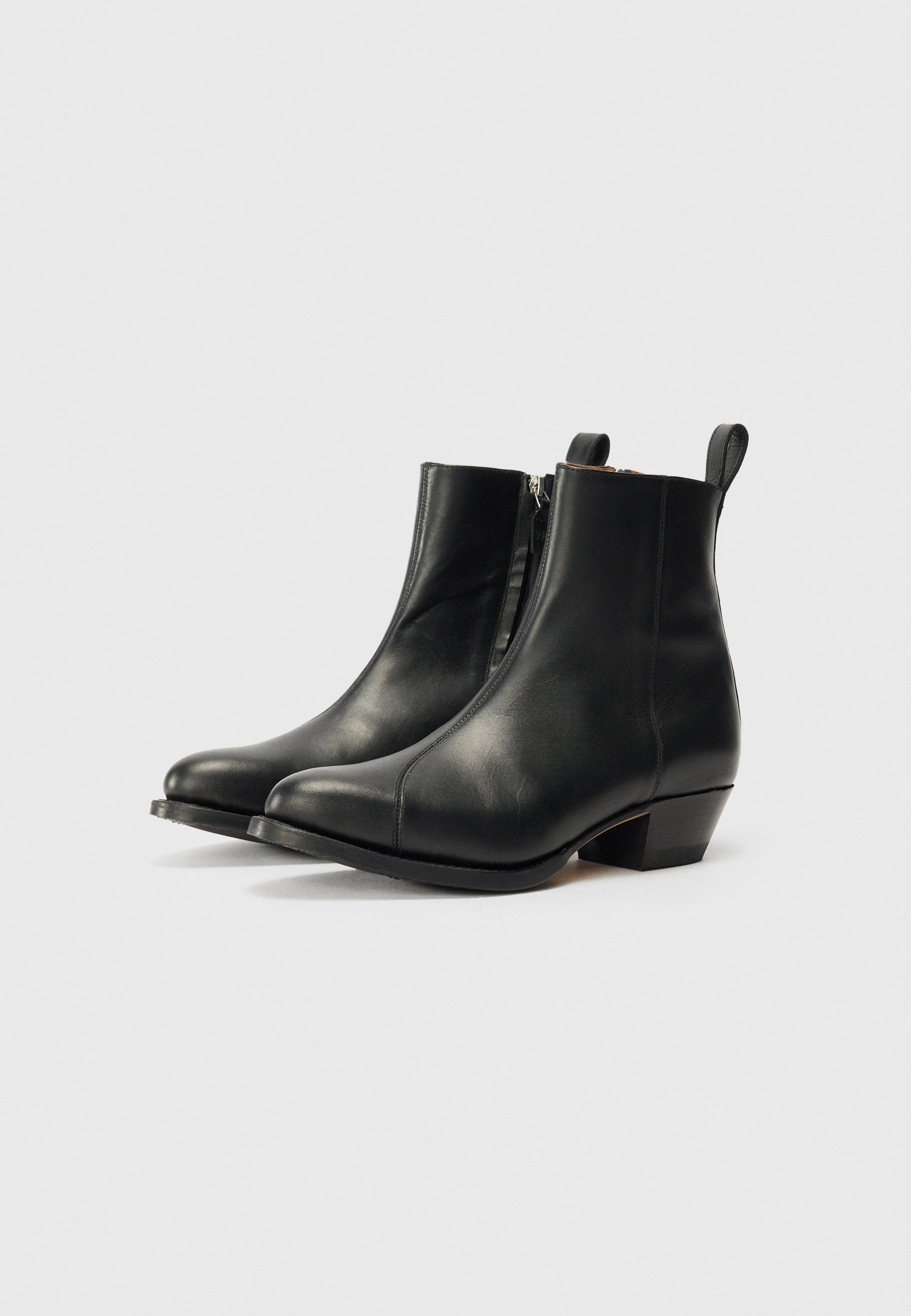 Won Hundred MONACO - Cowboy/biker enkellaarsje - zwart