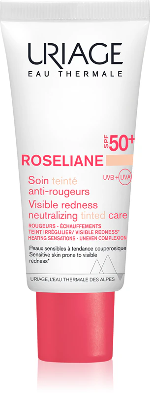 Uriage Roseliane CC Cream SPF 50+ Anti-Rötungs-CC-Creme SPF 50+