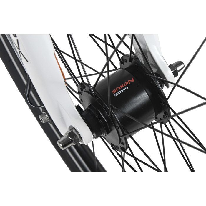 DaCapo VTC Femme 28'' Firenze 200 blanc 24 vitesses TC 48 cm V-Brakes