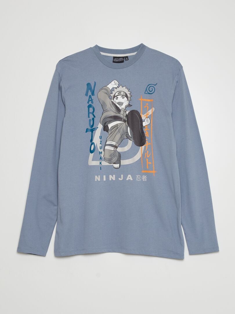 Naruto lange pyjama - 2-delig - blauw