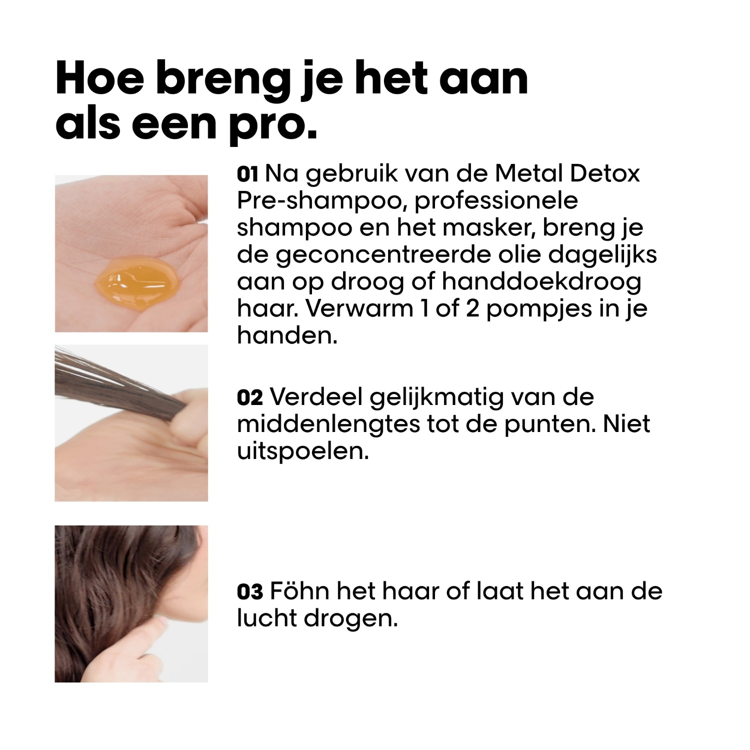 L'Oréal Professionnel Hair Oil Metal Detox Oil – 50 ml