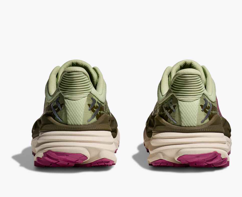 HOKA Stinson 7 Zaad Groen / Rode Biet