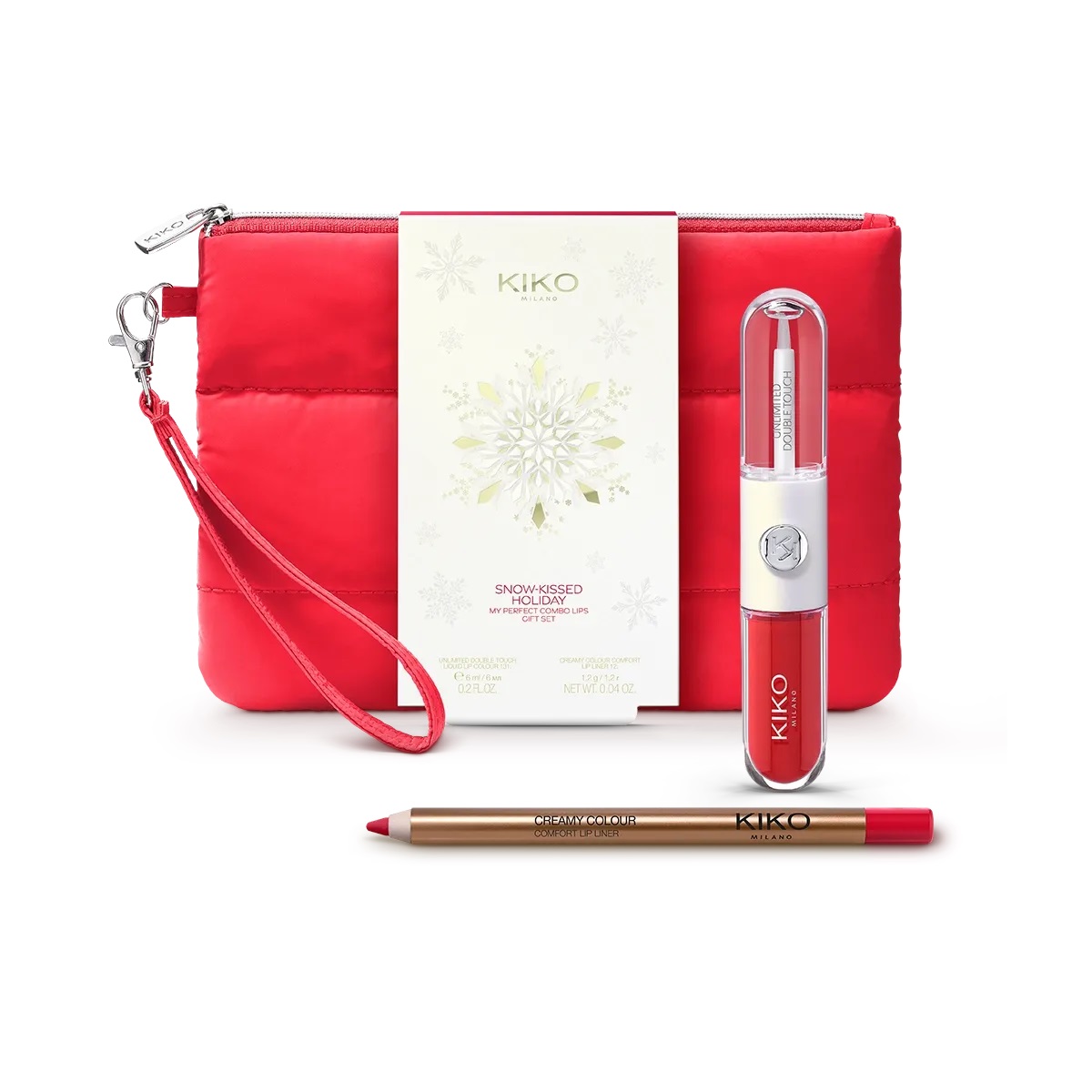 Kiko Milano Snow-Kissed Holiday My Perfect Combo Lips Gavesett