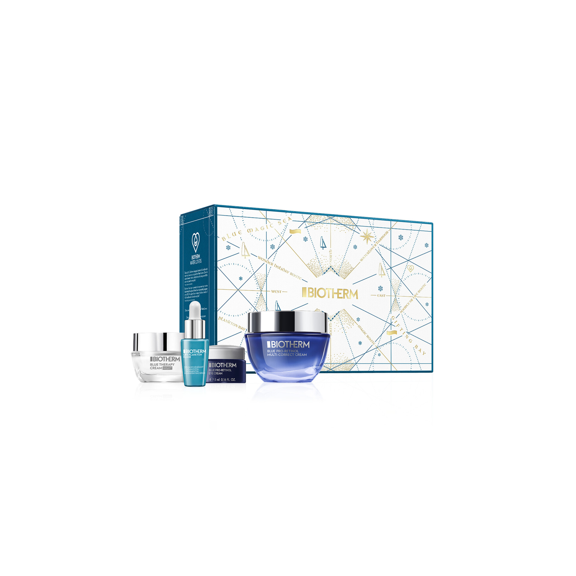 Cutie cadou cremă cu retinol Blue Therapy Pro - Biotherm