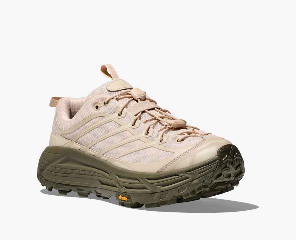 HOKA Mafate Three2 Leche de Avena / Eucalipto