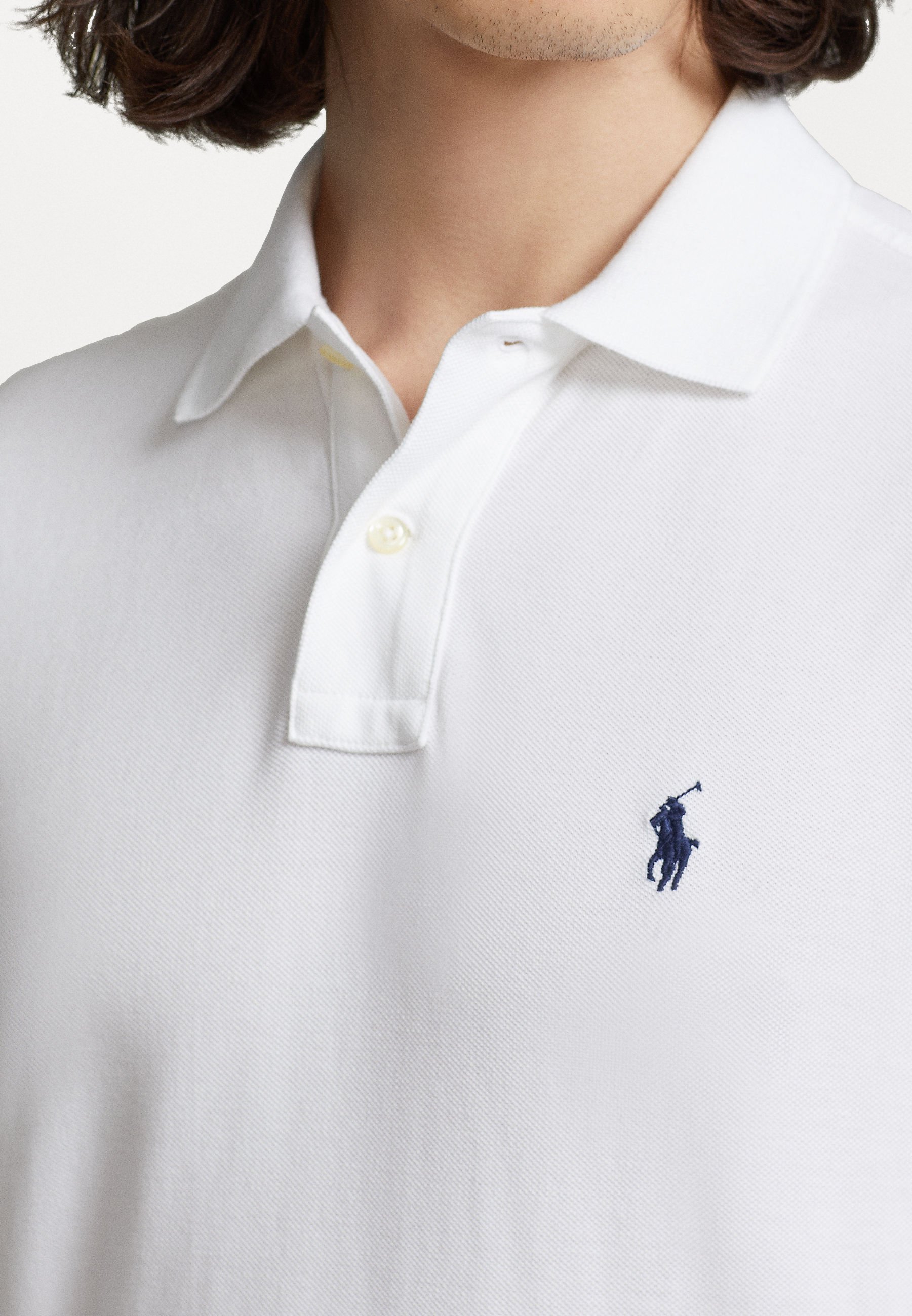 Polo Ralph Lauren LONG SLEEVE - Maglia a maniche lunghe - bianca