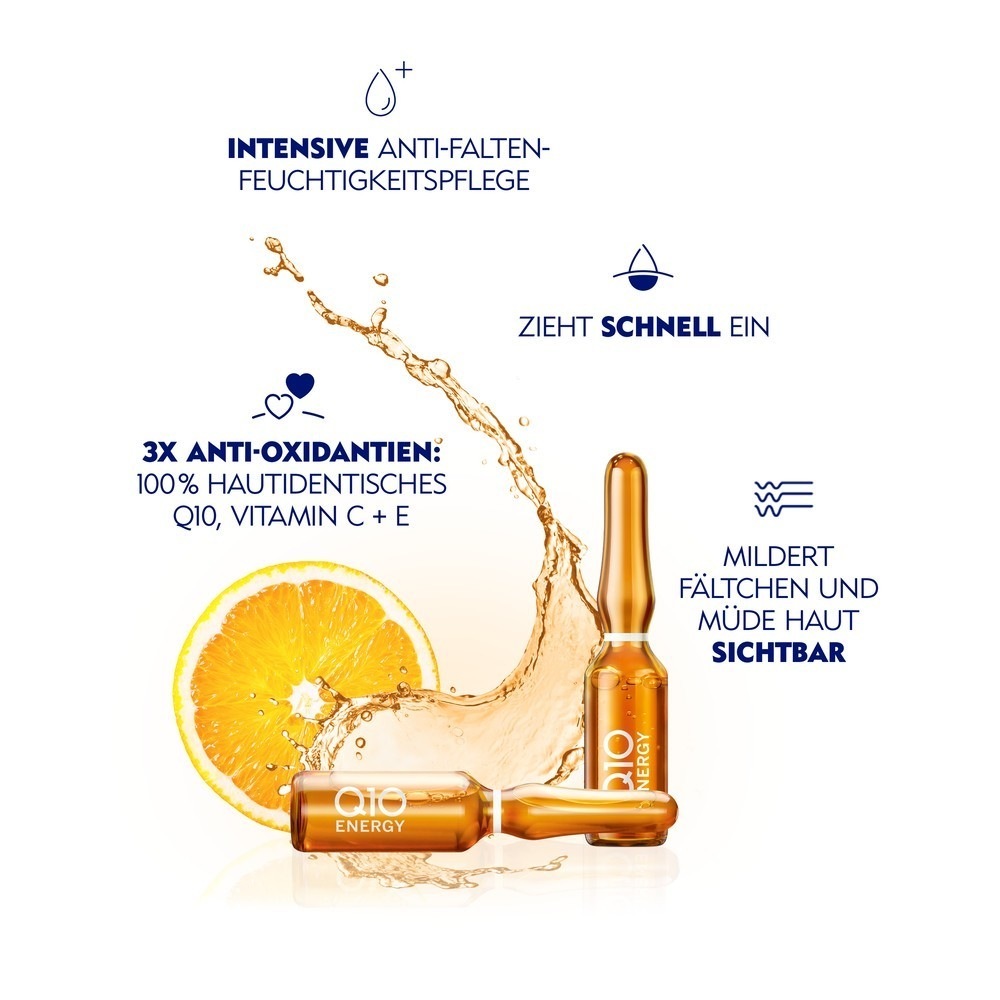 NIVEA Gesichtspflegeset Q10 Energy Anti-Falten 7 Tage - 7 ml