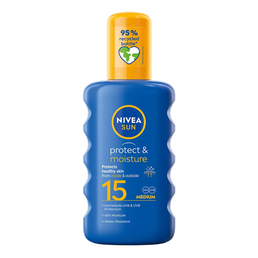 Sprej za sunčanje Protect & Moisture SPF15 200 ml - NIVEA