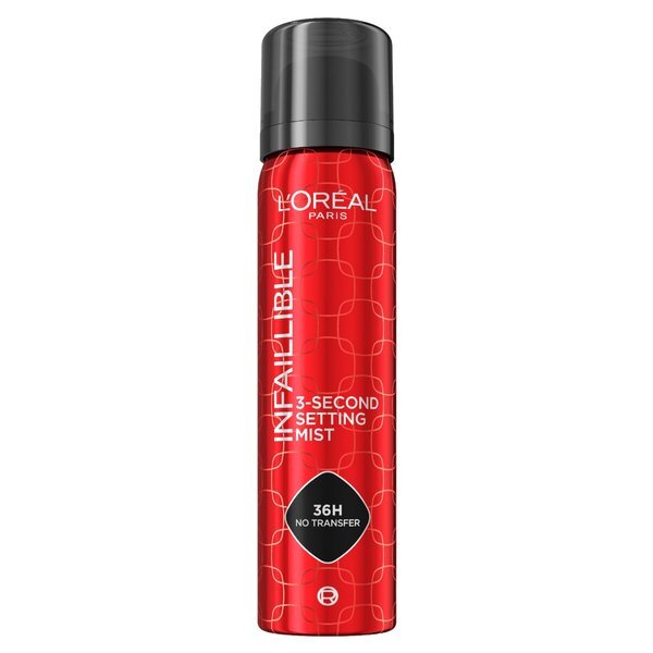 L'Oréal Paris Infaillible sprej za fiksiranje u 3 sekunde 75 ml