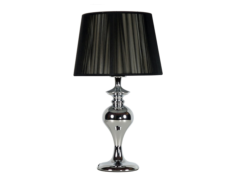 Lampa stołowa Gillenia metalowa czarna