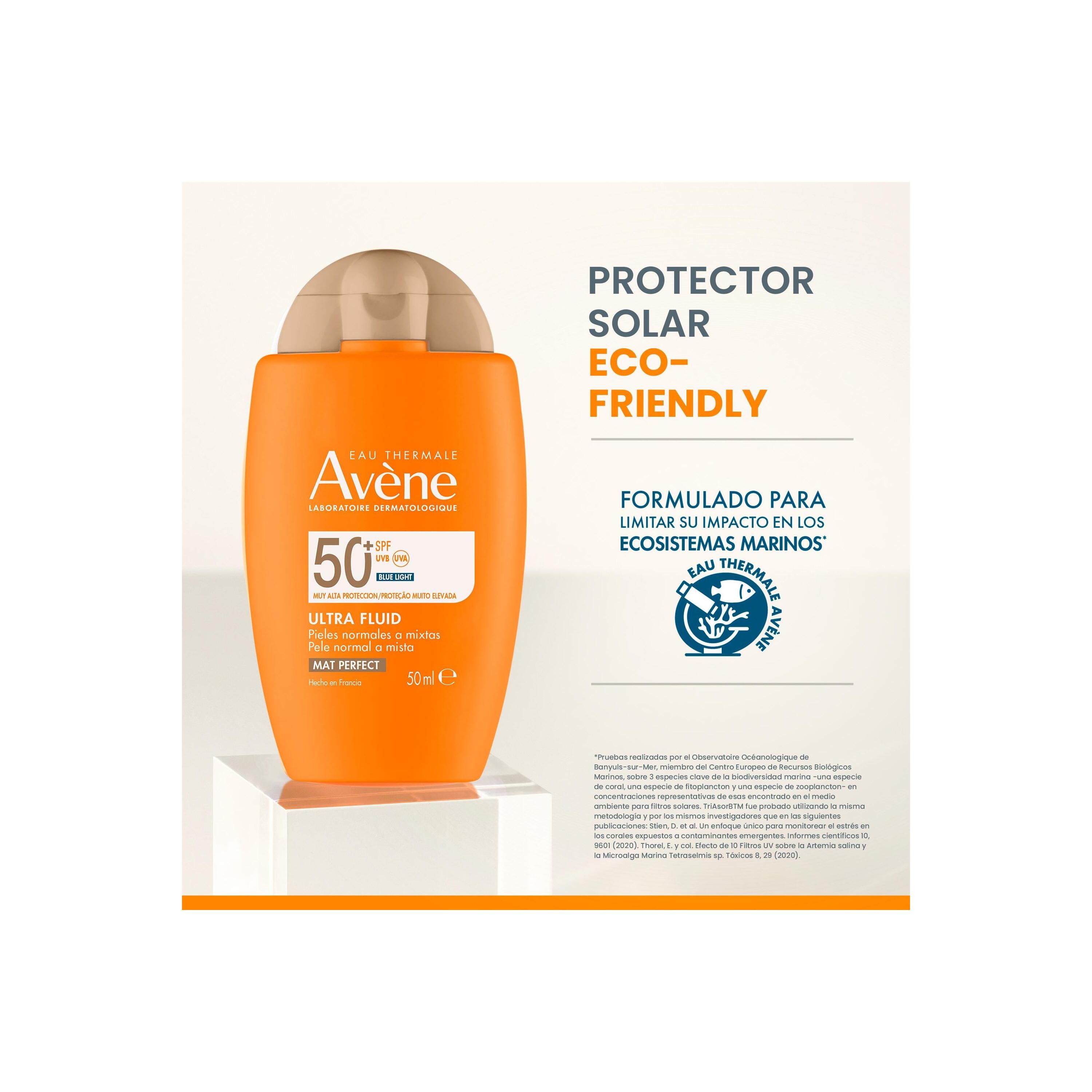 Termalna voda Ultra Fluid Nevidljivi Mat Savršen SPF 50 Zaštita od sunca za osjetljiva područja