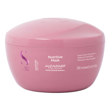 Alfaparf Milano Nutritive Mask Semi di Lino Intensyviai drėkinamoji kaukė sausiems plaukams 200 ml