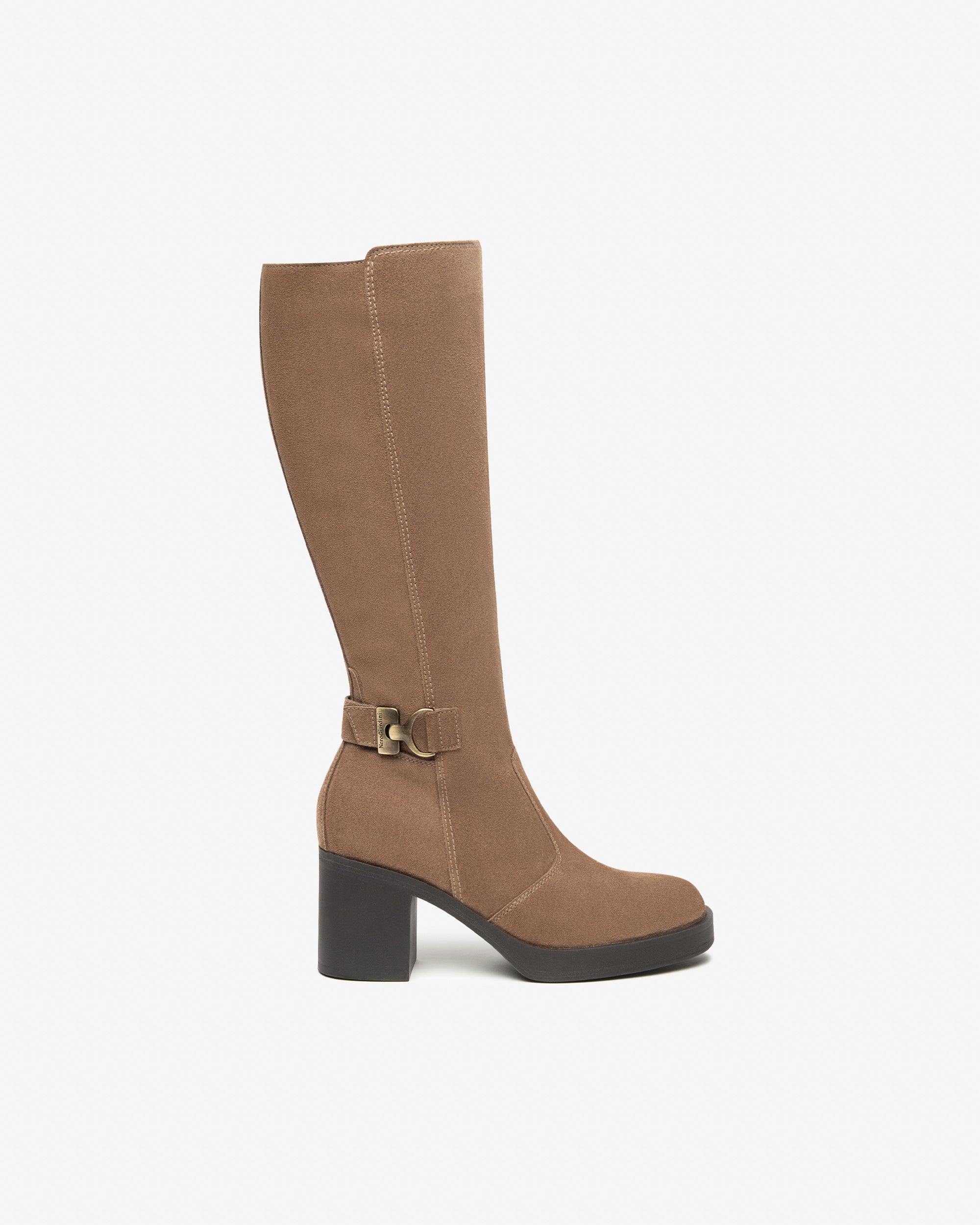  Damen-Wildlederstiefel