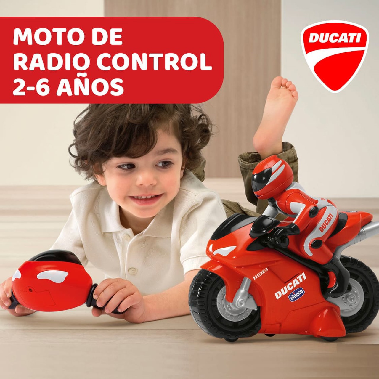 Motocykl na dálkové ovládání Ducati 1198