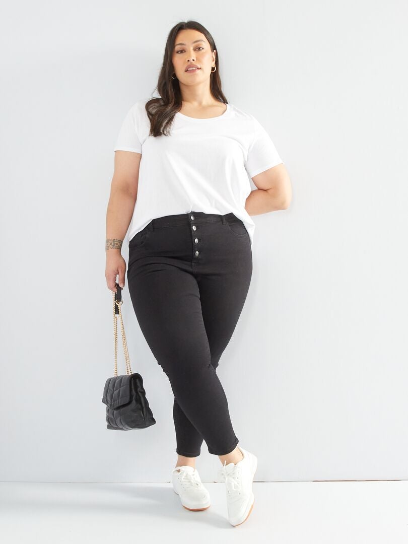 Skinny jeans - maat L34 - zwart