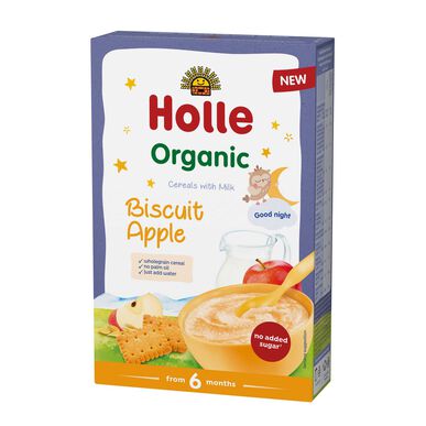 Holle Muromaitopuuro keksillä ja omenalla 6M 250 g 250 g