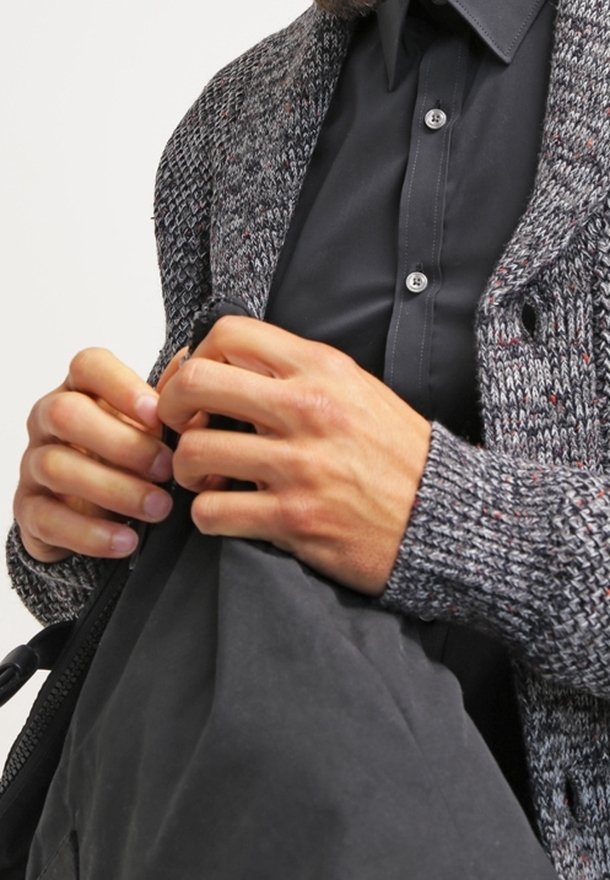 Pier One Cardigan - gemêleerd donkergrijs