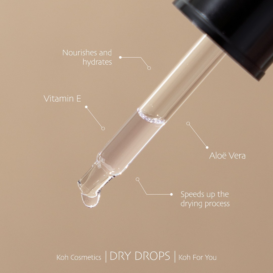 KOH kapi za odvlaživanje laka za nokte – 10 ml