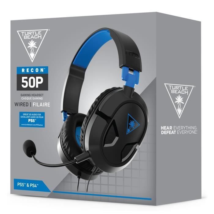 Turtle Beach Recon 50P gamingheadset voor PS4/PS5 - TBS-3303-02