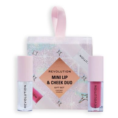Makeup Revolution Set Cheek and Lip Duo Gavesett Sett Blush Bomb Krem Blusher Pout Bomb 1 stk 1 stk