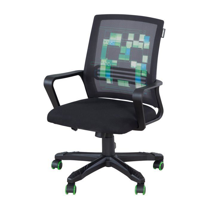Gaming Chair - ROBA - Minecraft - 360° Rotation - Reclining Backrest - Adjustable Height
