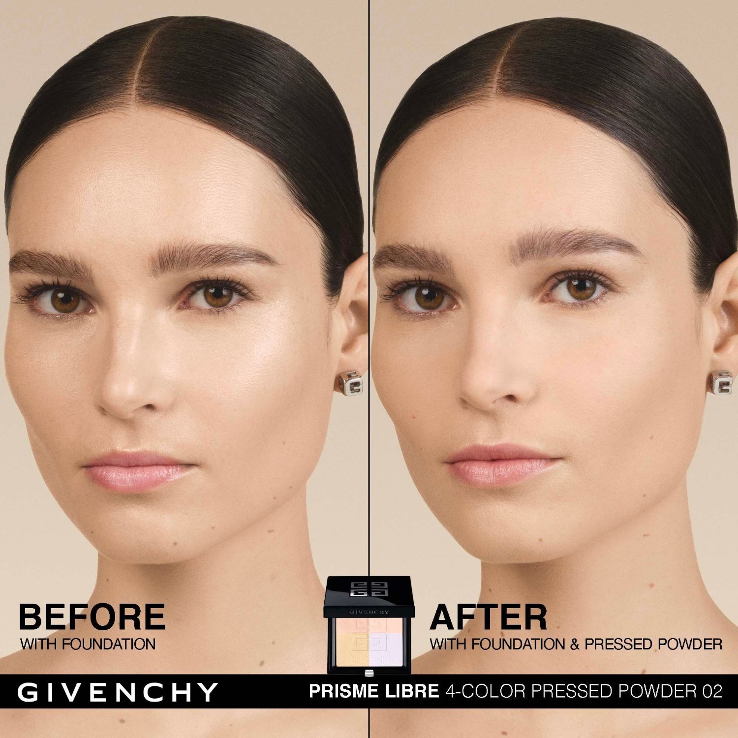 Givenchy Prisme Libre puder za fiksiranje šminke u 4 boje - 7 g