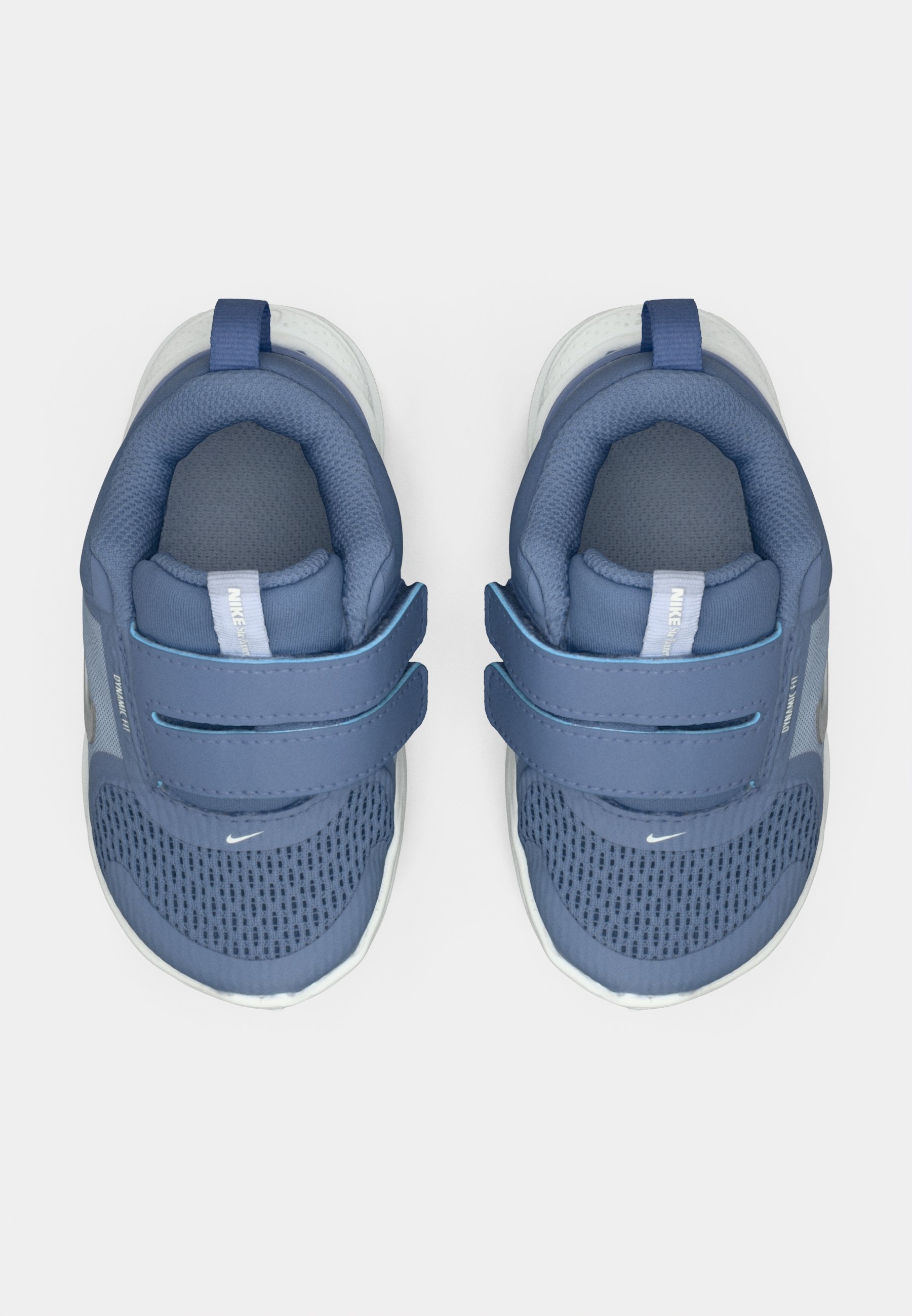 Nike Performance STAR RUNNER 5 UNISEX - Hardloopschoenen voor op de weg - wereld indigo/metallic zilver/ghost/platinakleurige tint