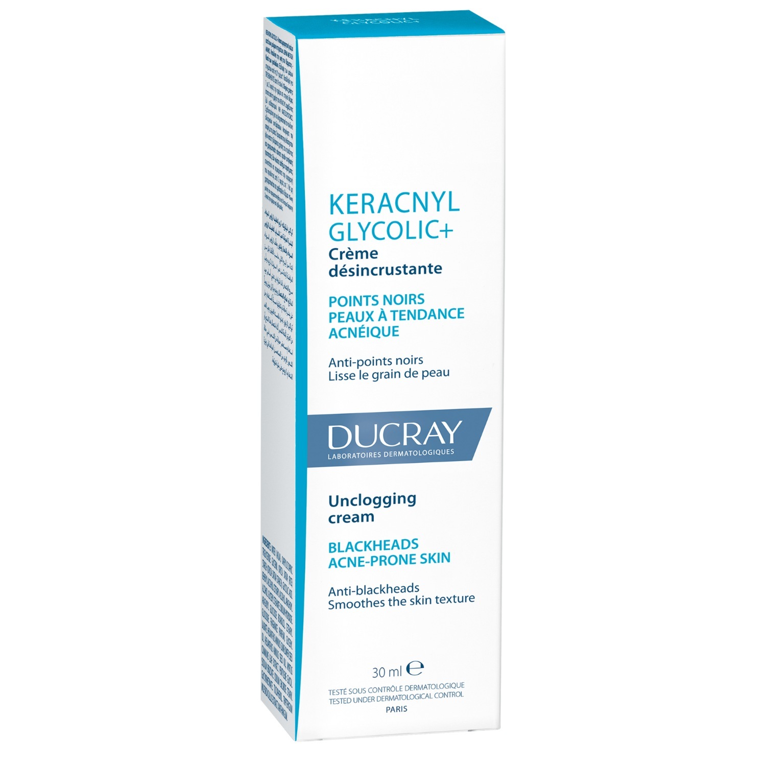 „Ducray“ spuogų priežiūros priemonė „Keracnyl“ – spuogų šalinimo kremas, 30 ml